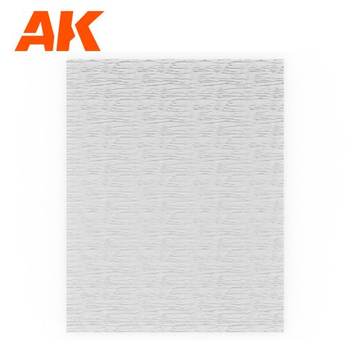 AK Interactive - Water Sheet Transparent Running Water 245 x 195mm