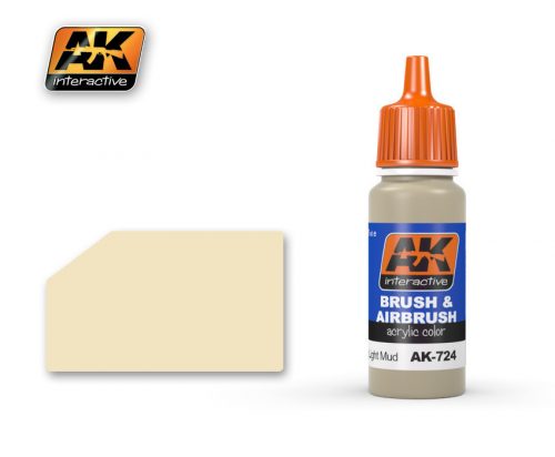 AK Interactive - Dry Light Mud 17 ml