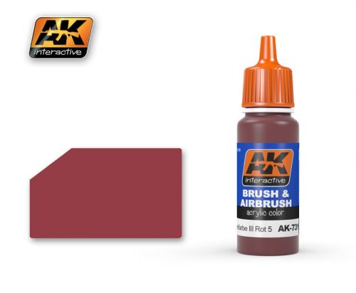 AK Interactive - Ral 8013 Schiffsbodenfarbe Iii Rot 5-17 ml