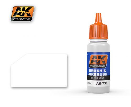 AK Interactive - White Acrylic Color 17 ml