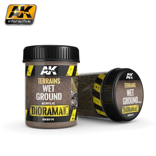 AK Interactive - Terrains Wet Ground - 250Ml (Acrylic)