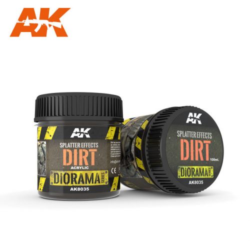 AK Interactive - Splatter Effects Dirt - 100Ml (Acrylic)