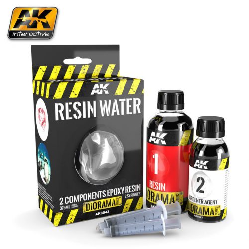 AK Interactive - Resin Water 2-Components Epoxy Resin - 375Ml