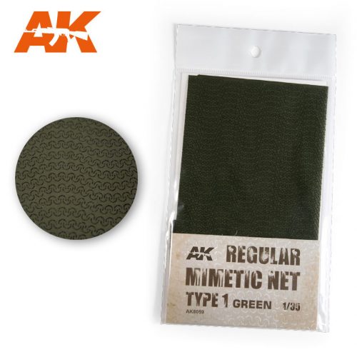 AK Interactive - Regular Camouflage Net Type 1 Green