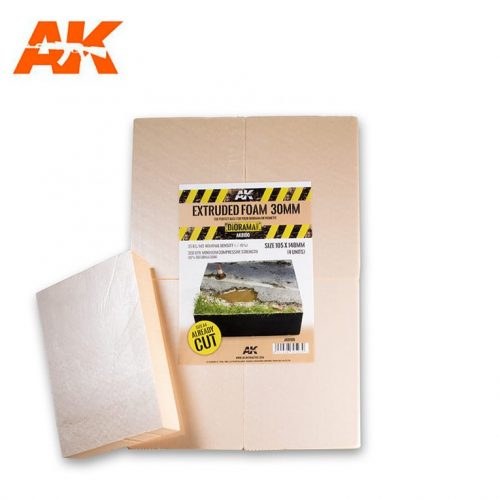 AK Interactive - EXTRUDED FOAM 30 MM A4 SIZE ALREADY CUT