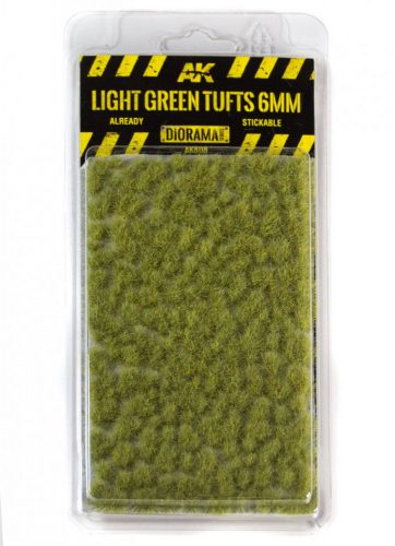 AK Interactive - Light Green Tufts 6mm