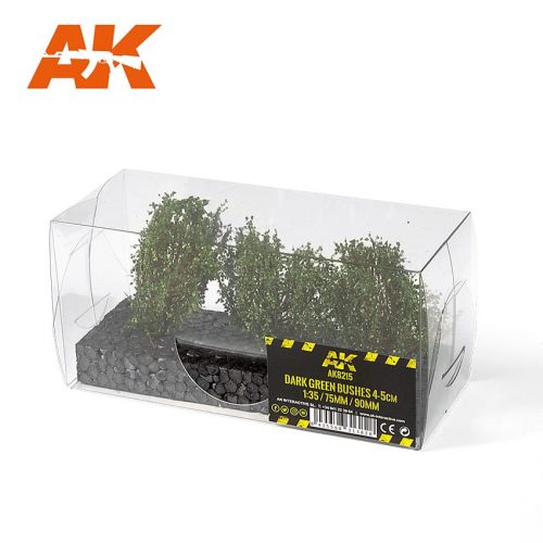 AK Interactive - Dark Green Bushes 4-6Cm