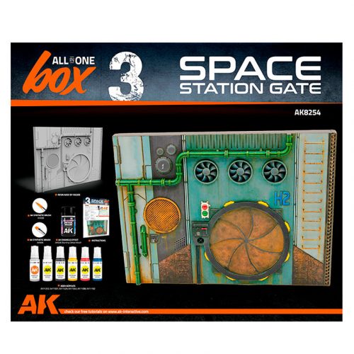 AK-Interactive - All In One Set -Box 3-Space Station Gate