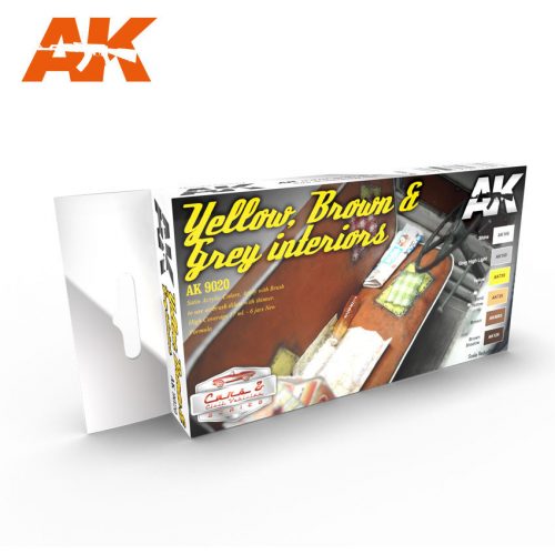 AK Interactive - Yellow, Brown & Grey Interiors