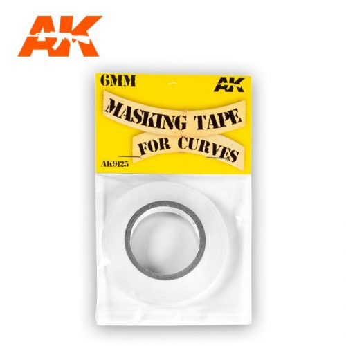 Ak Interactive - Masking Tape For Curves 6 Mm