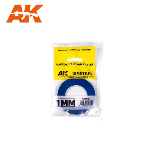 AK- Interactive - Masking Tape For Curves 1mm