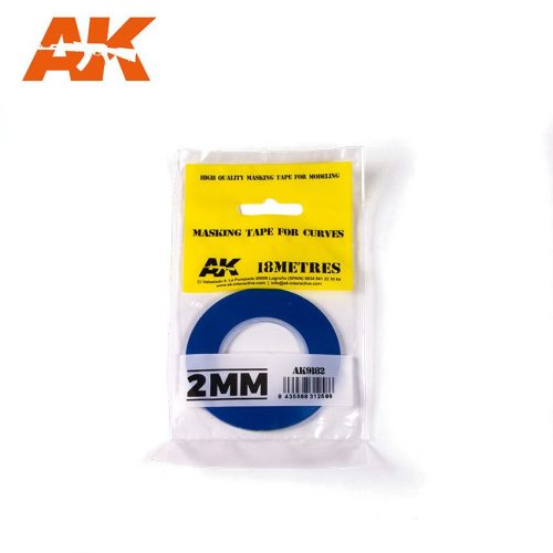 AK- Interactive - Masking Tape For Curves 2mm