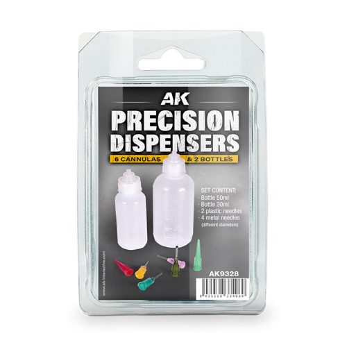 AK Interactive - PRECISION DISPENSERS (6cannulas & 2 bottles)