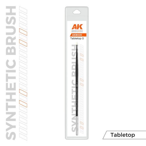 AK Interactive - AK SYNTHETIC TABLETOP BRUSH - 0