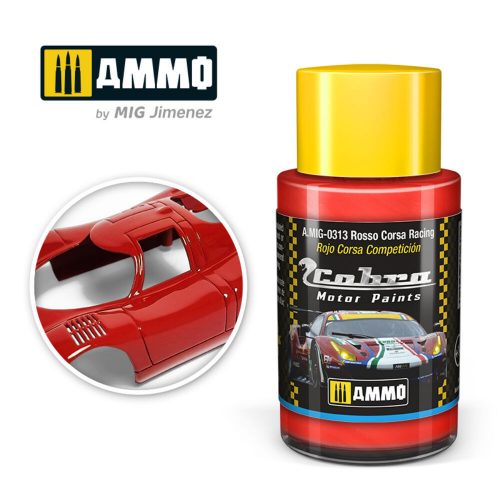 AMMO - COBRA MOTOR Rosso Corsa Racing