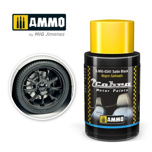 AMMO - COBRA MOTOR Satin Black