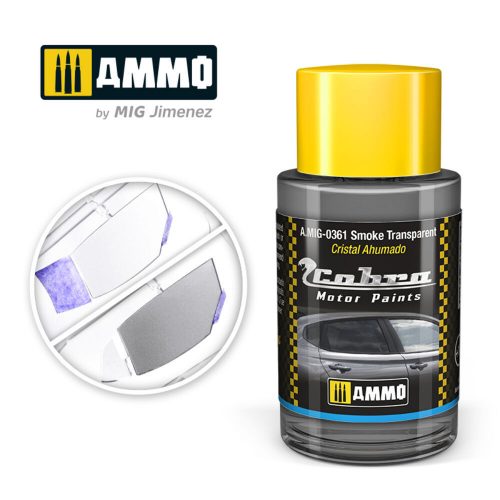 AMMO - COBRA MOTOR Smoke transparent