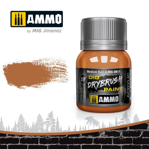 AMMO - Drybrush Medium Rust