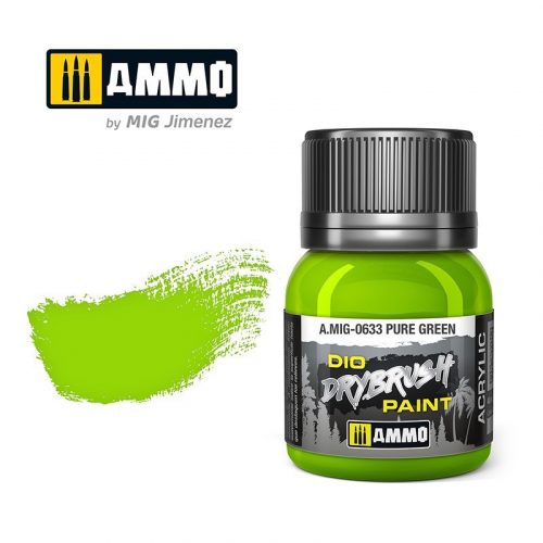 Ammo - Drybrush Pure Green 