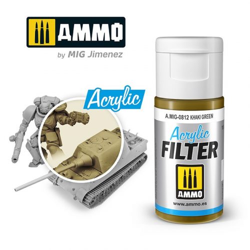 AMMO - Acrylic Filter Khaki Green