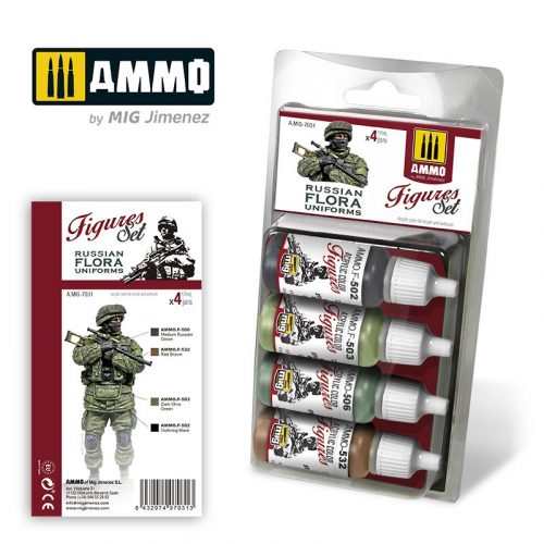 AMMO - Russian Flora Uniforms Figures Set