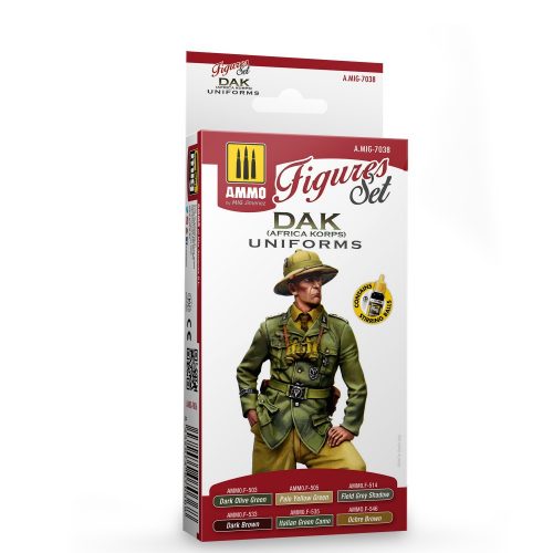 AMMO - Dak Uniforms (Africa Korps) Figures Set