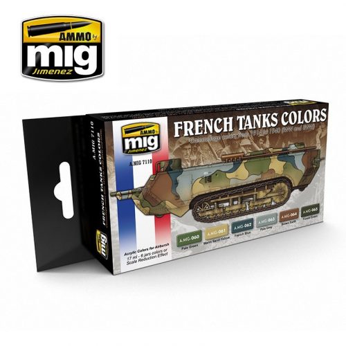 AMMO - Wwi & Wwii French Tanks Colors