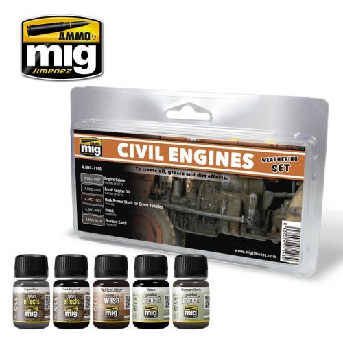 AMMO - Civil Engines Weathering Set