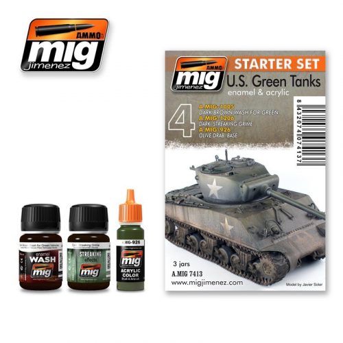 AMMO - Us Green Tanks Starter Set