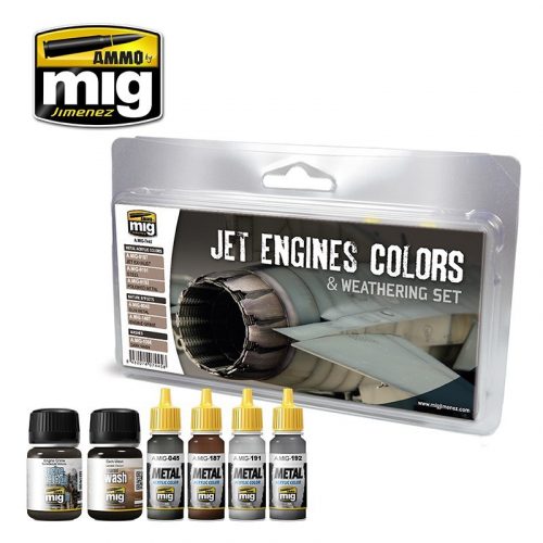 AMMO - Jet Engines Colors & Weathering Set