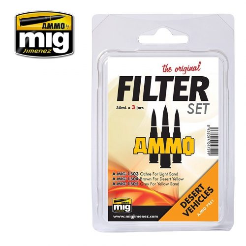 AMMO - Filter Set Desert Vehicles