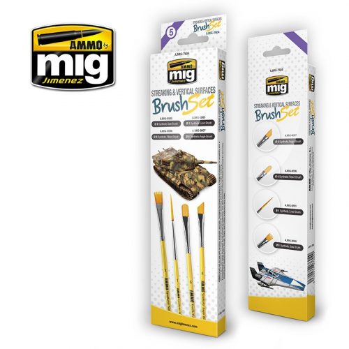 AMMO - Streaking And Vertical Surfaces Brush Set