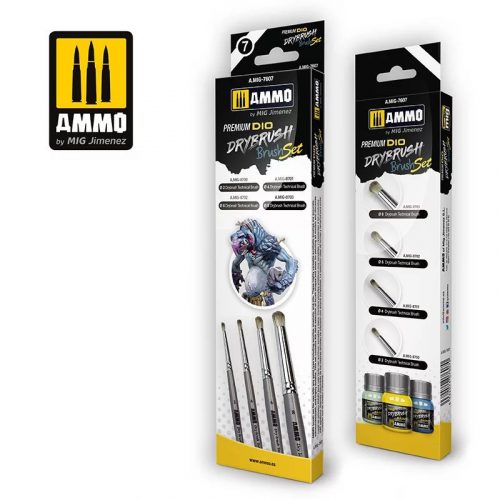 Ammo - Premium Dio Drybrush Set