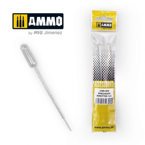 AMMO - Small Pipettes 1Ml (0.03 Oz) – 4 Pcs.