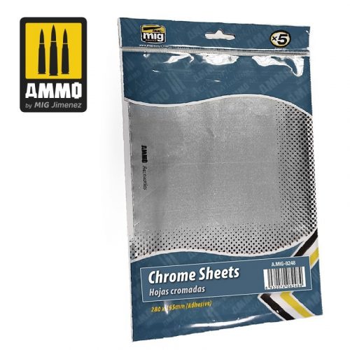 AMMO - Chrome Sheets 280X195 Mm  