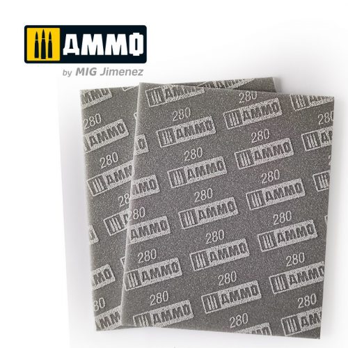 AMMO - Sanding Sponge Sheet (280) – 2 Pcs.