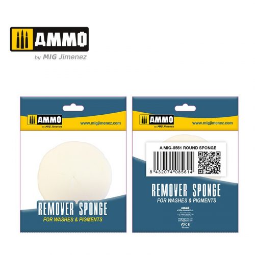 AMMO - Round Sponge – 1 Pc.