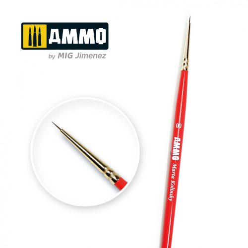 AMMO - 00 Marta Kolinsky Premium Brush