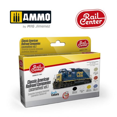 AMMO - Ammo Rail Center - Classic American Railroad Companies. Locomotives Vol.1