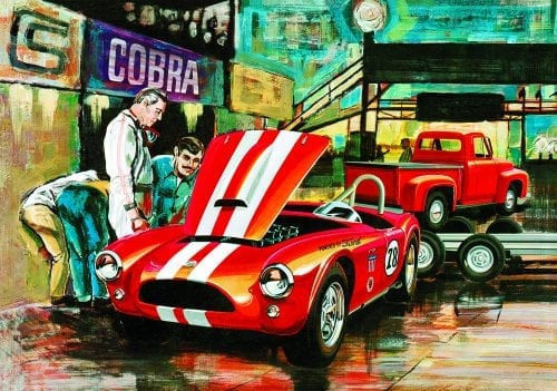 AMT - Cobra Racing Team - Shelby Cobra & ’53 Ford Pickup & Trailer