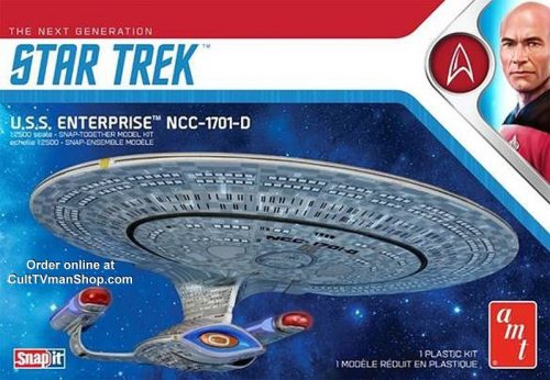 AMT - Star Trek U.S.S. Enterprise-D (Snap) 2T