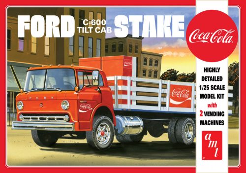 AMT - Ford C600 Stake Bed w/Coca-Cola Machines