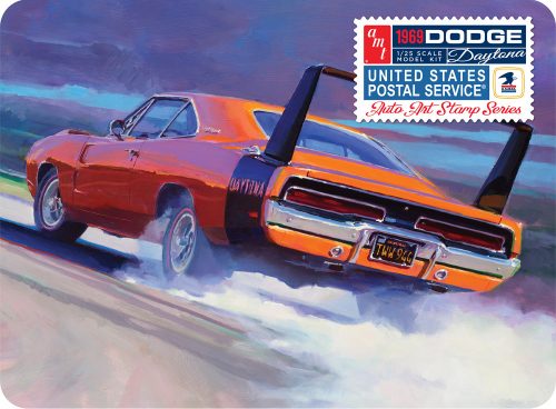 AMT - 1969 Dodge Charger Daytona (USPS Stamp Series Collector Tin)