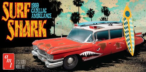 AMT - Surf Shark 1959 Cadillac Ambulance