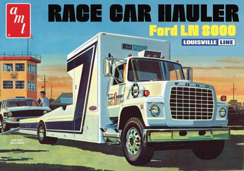 AMT - Ford LN 8000 Race Car Hauler