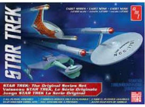 AMT - Star Trek Cadet Series TOS Era Ship set Snap