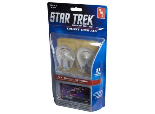 AMT - Star Trek - Ships of the Line Snap Asst:4-USS Enterprise/4-USS Reliant/2-USS Defiant/2-D-7 Battle Cruiser