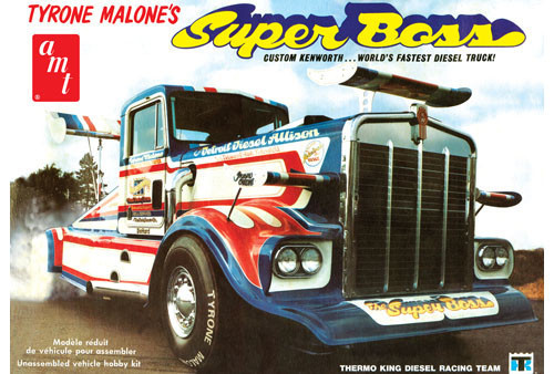 AMT - 1:25 - Tyrone Malone Kenworth Super Boss Drag Truck