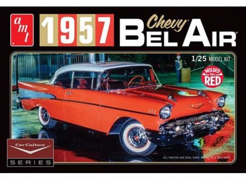 AMT - Chevrolet Bel Air Molded in red Lucinda Lewis Car Culture Diorama