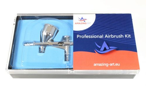 AmazingArt - Modelling Dual Action Gravity Airbrush AA-180 Nozzle 0,2 mm 9 ml tank